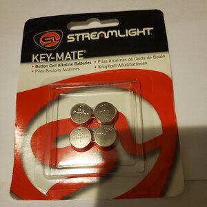 NEW STREAMLIGHT KEY MATE 720036 BUTTON CELL ALKALINE BATTERIES BATTERY